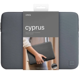 Чехол-папка Uniq Cyprus Laptop Sleeve для ноутбуков 16" Onyx