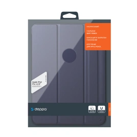 Чехол Deppa Wallet Onzo Magnet для iPad Pro 12.9 2020/2021/2022 (D-88077) Blue