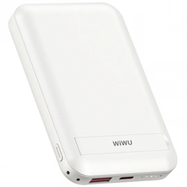 Внешний аккумулятор WiWU Snap Cube Magsafe Wireless Charge SC 10000 mAh White