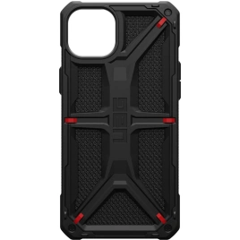 Чехол UAG MagSafe Monarch для iPhone 15 Kevlar Black (114289113940)