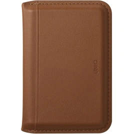 Картхолдер Uniq Lyden DS RFID-Blocking Magnetic Wallet Caramel/Ivory (LYDENDSMW-CMLIVY)