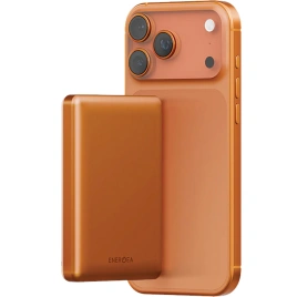 Внешний аккумулятор EnergEA Alupac 10K 10000 mAh Magsafe Orange (AP-10KQH-ORG-3C)