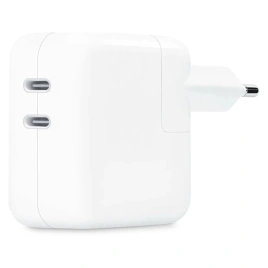 Сетевое зарядное устройство Apple 35W Dual USB-C MNWP3 White