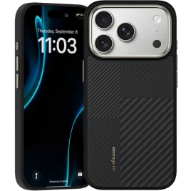 Чехол Benks Montage ArmorPro Case built with Kevlar для iPhone 17 Pro Black
