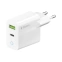 Сетевое зарядное устройство Deppa 33W USB-A/USB-C 11426 White