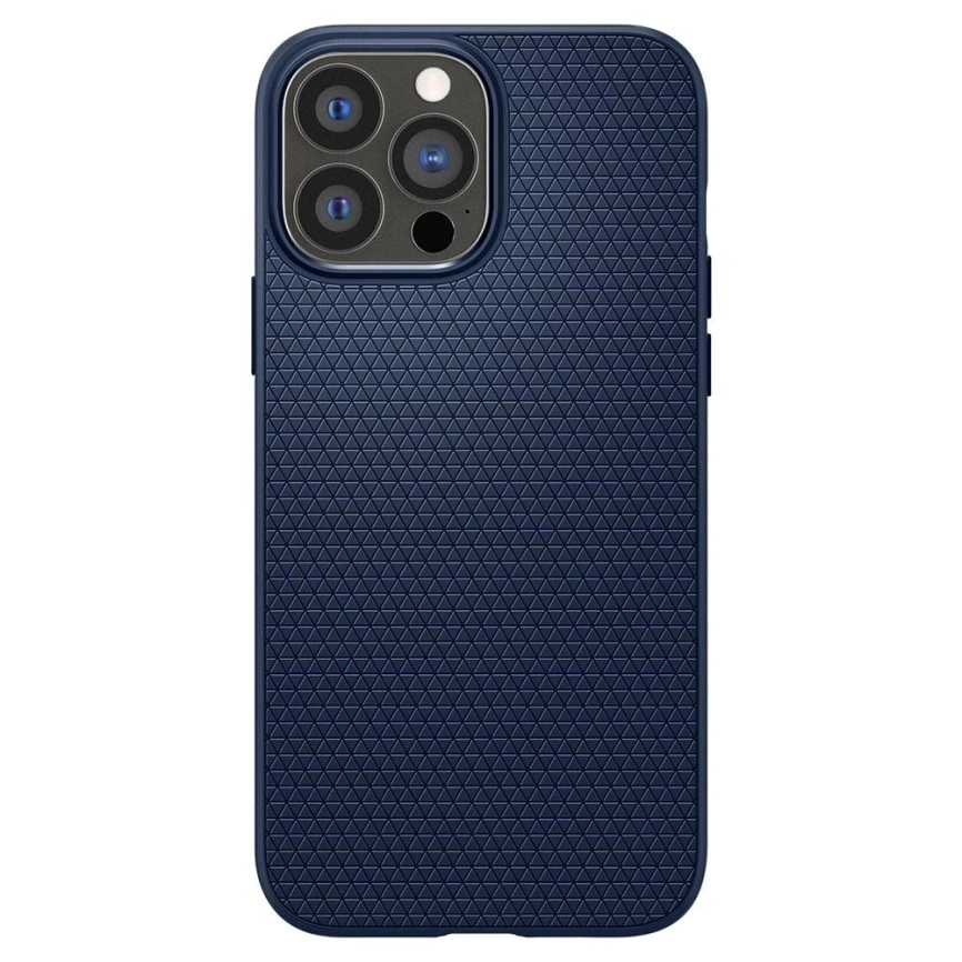 Чехол Spigen Liquid Air для iPhone 13 Pro Max (ACS03202) Navy Blue фото 3