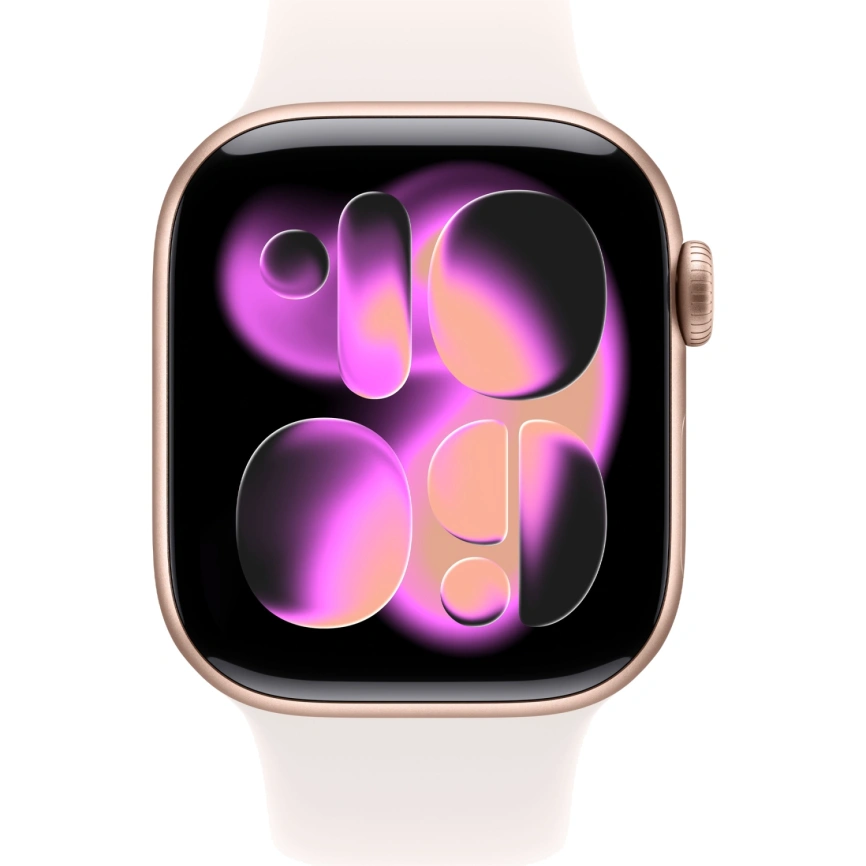 Смарт-часы Apple Watch Series 11 46mm Rose Gold Aluminium Case with Light Blush Sport Band M/L фото 3