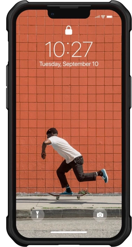 Чехол UAG Metropolis LT для iPhone 13 (11317O113940) Kevlar Black фото 3