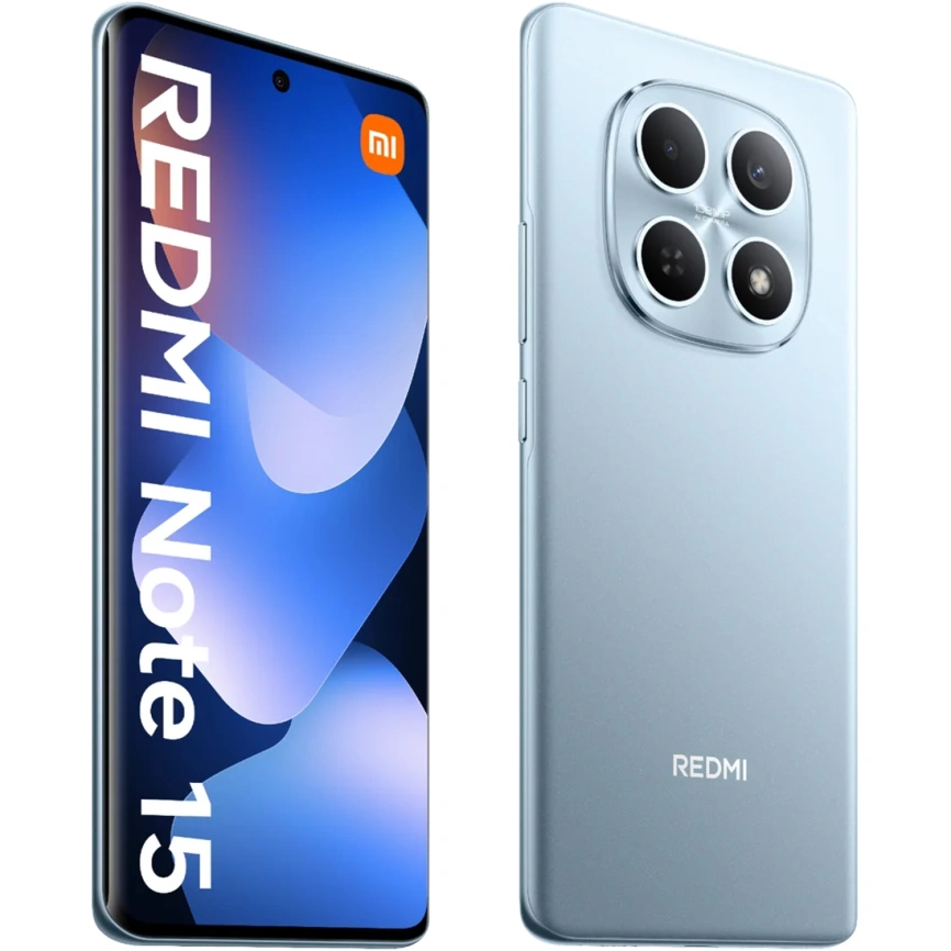 Смартфон Xiaomi Redmi Note 15 4G 6/128Gb Glacier Blue Global Version фото 3