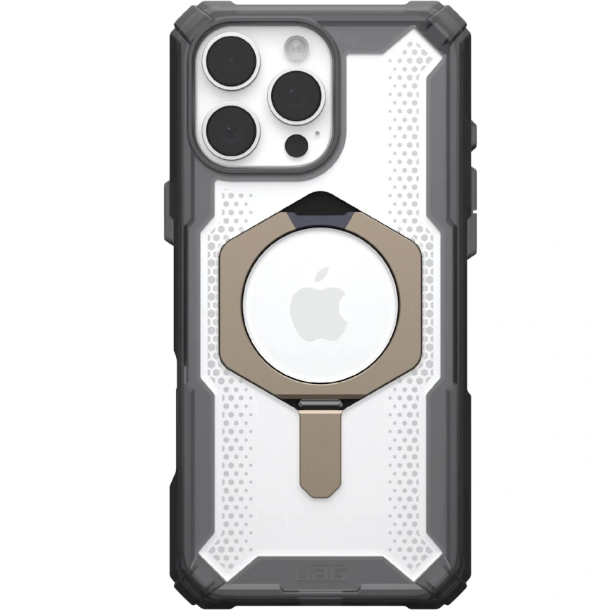 Чехол UAG MagSafe Plasma XTE для iPhone 16 Pro Max Ash/Titanium фото 3