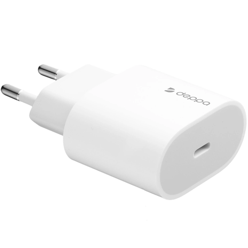 Сетевое зарядное устройство Deppa 20W USB-C 11448 фото 1