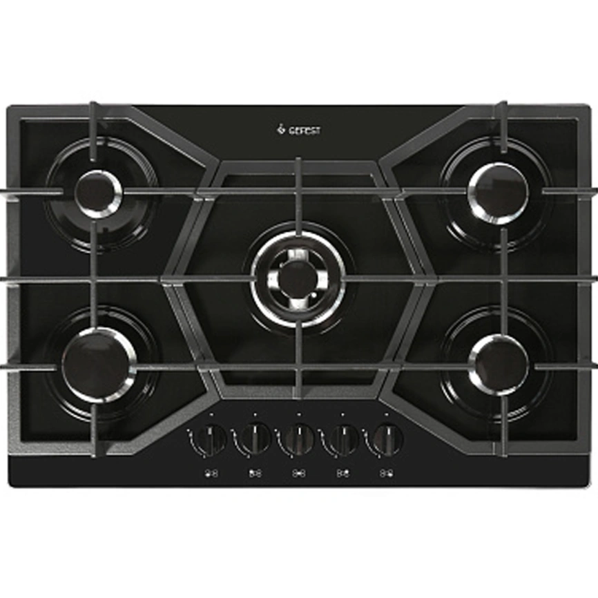 Газовая варочная панель Gefest СГ СН 2340 К23 Black фото 1