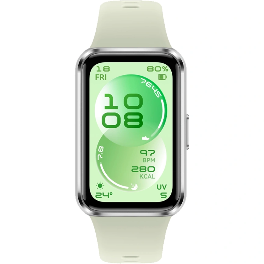 Фитнес-браслет Huawei Band 11 Aluminium Case Green (55020GUY) фото 2
