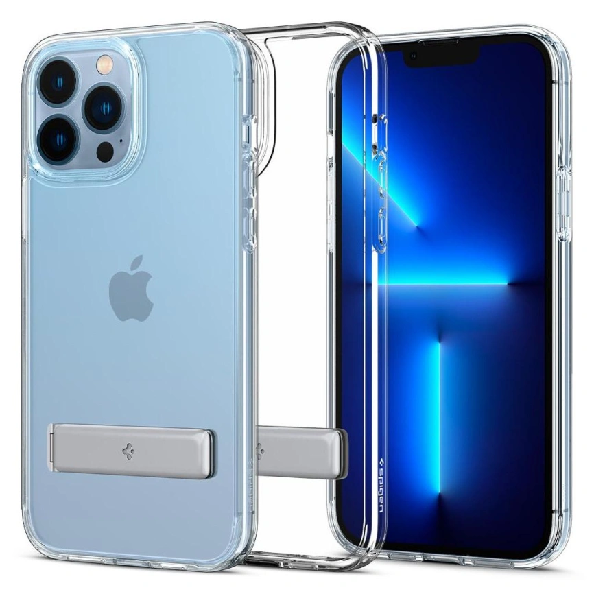 Чехол Spigen Ultra Hybrid S для iPhone 13 Pro Max (ACS03213) Crystal Clear фото 2
