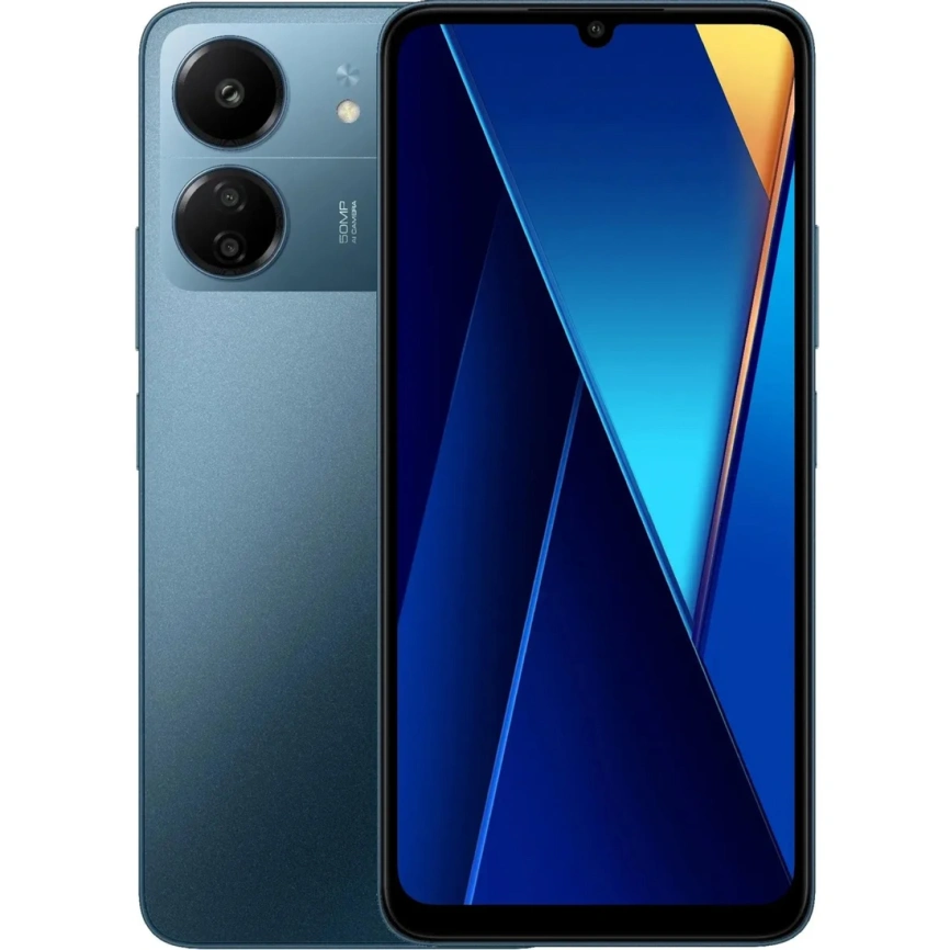 Смартфон Xiaomi Poco C65 6/128Gb Blue Global Version фото 1