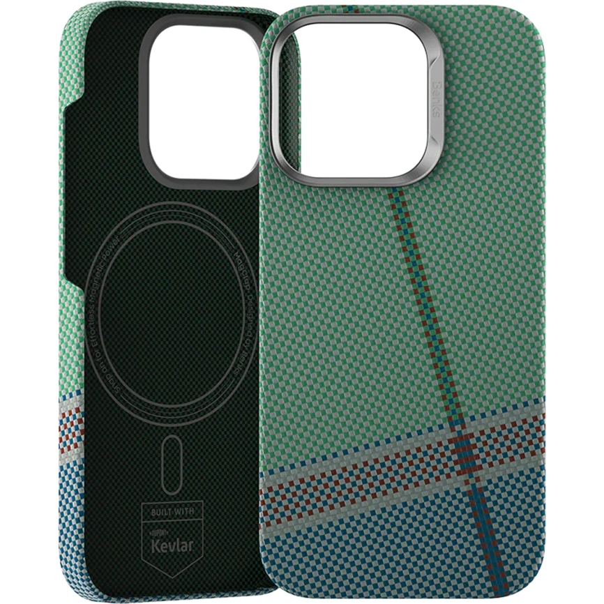 Чехол Benks ArmorAir Case Built with Kevlar для iPhone 16 Pro Max Passion Green фото 1