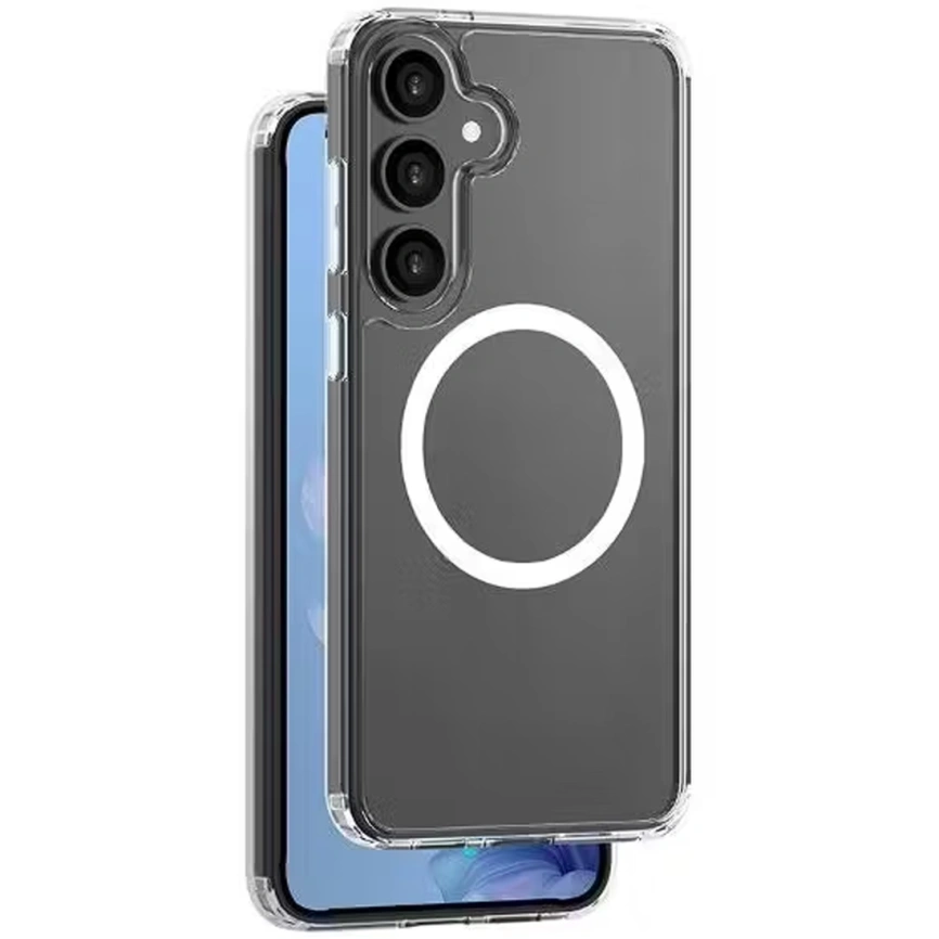 Чехол Deppa Gel Crystal MagSafe для Samsung Galaxy S25 Plus 84264 Clear фото 1