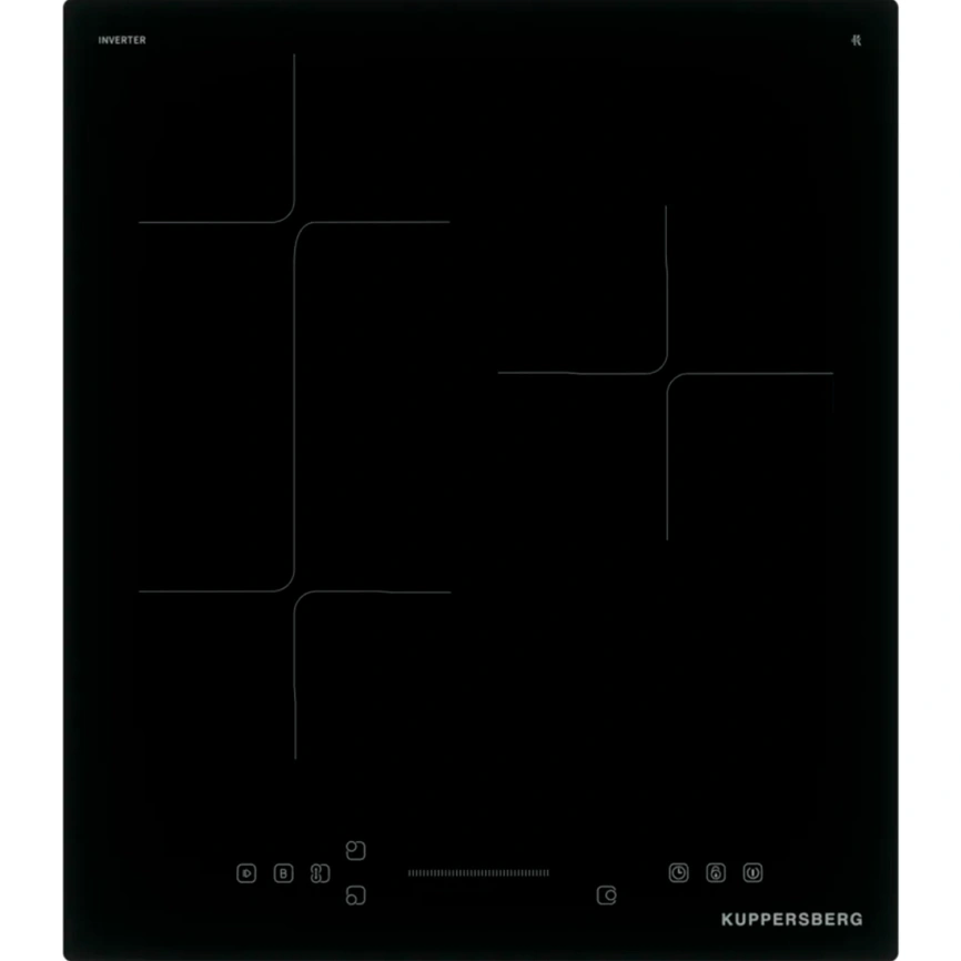 Индукционная варочная панель Kuppersberg ICI 412 Black фото 2