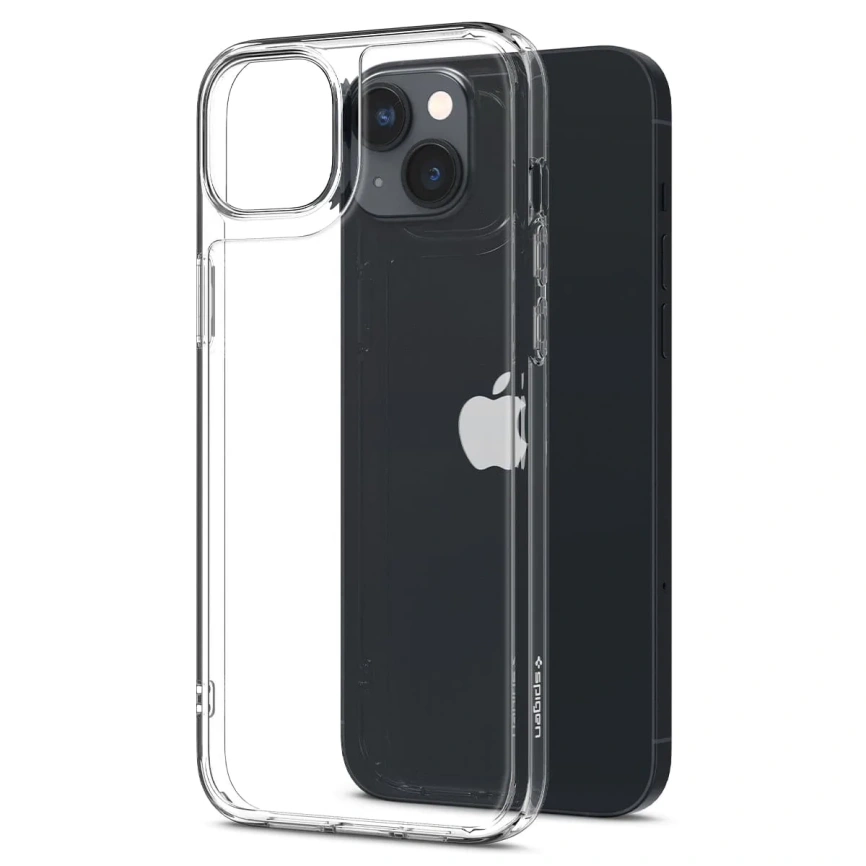 Чехол Spigen Quartz Hybrid для iPhone 14 (ACS05052 ) Crystal Clear фото 3