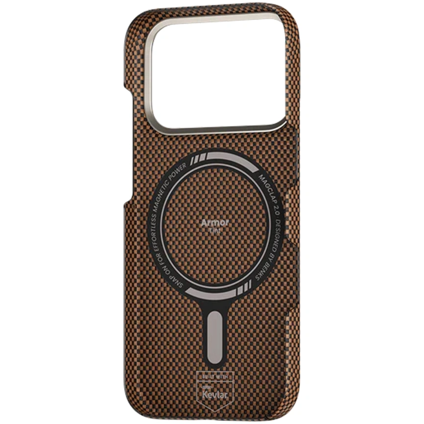 Чехол Benks ArmorTint Case built with Kevlar для iPhone 17 Pro Gold фото 6