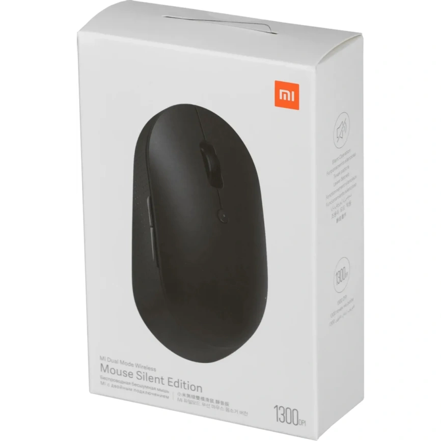 Мышь Xiaomi Mi Dual Mode Wireless Mouse Silent Edition Black фото 10