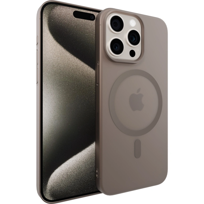 Чехол Gurdini Slim Series with MagSafe для iPhone 16 Pro Max Desert фото 1