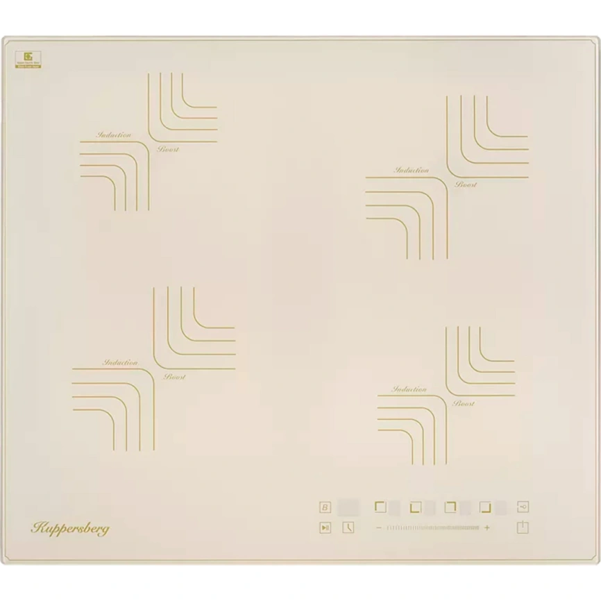 Индукционная варочная панель Kuppersberg ICS 604 C Beige фото 1