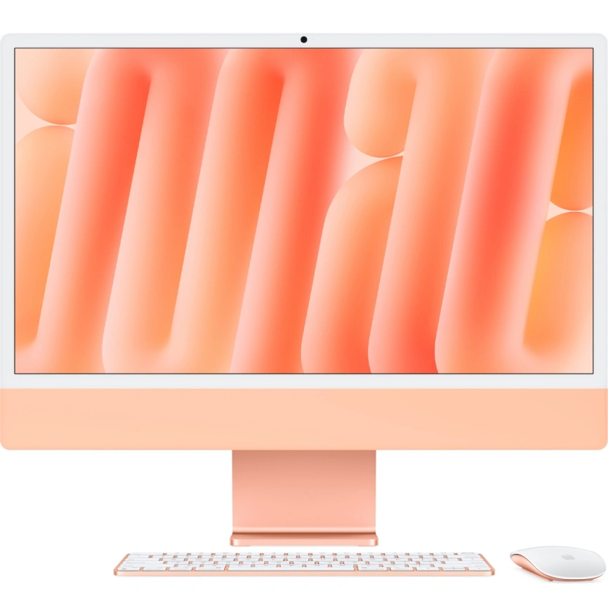 Моноблок Apple iMac (2024) 24 Retina 4.5K M4 10C CPU, 10C GPU/16GB/1Tb (Z1EW000DV) Orange фото 1