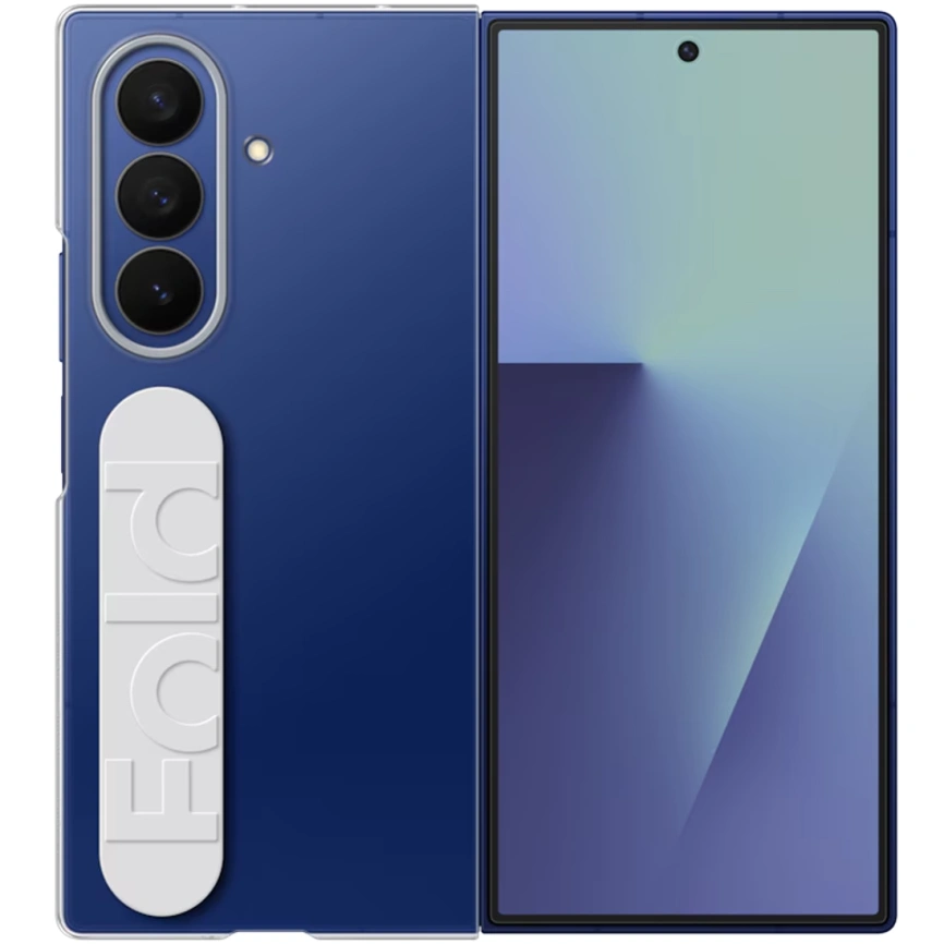 Чехол Samsung Clear Grip Case для Galaxy Z Fold7 Transparent фото 1