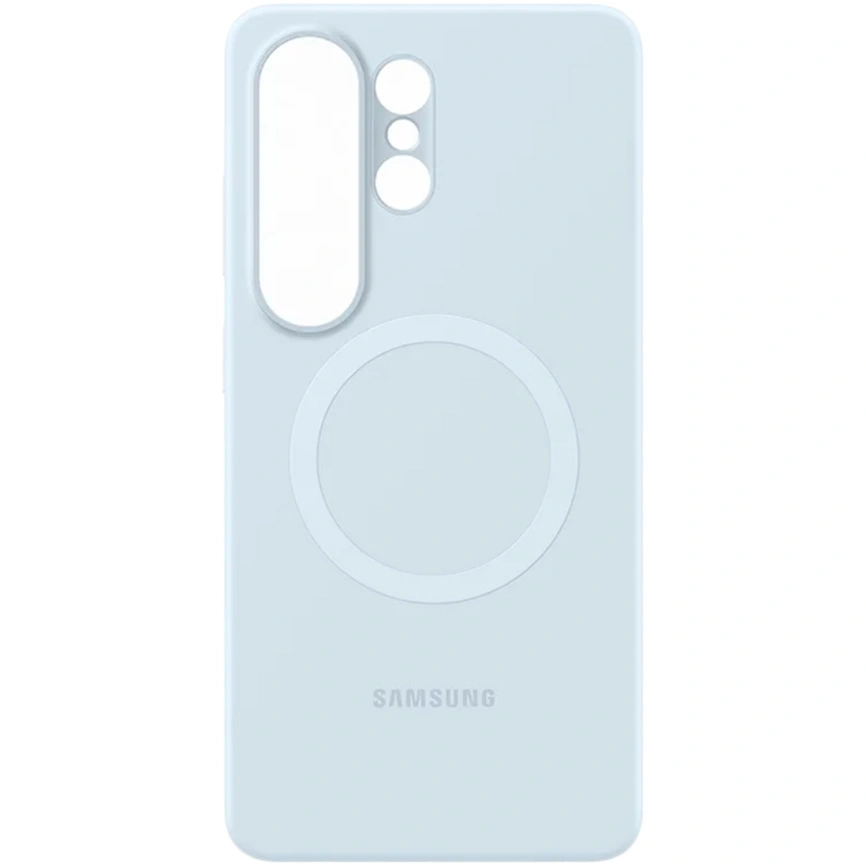 Чехол Samsung Silicone Magnet Case для Samsung Galaxy S26 Ultra Light Blue фото 4