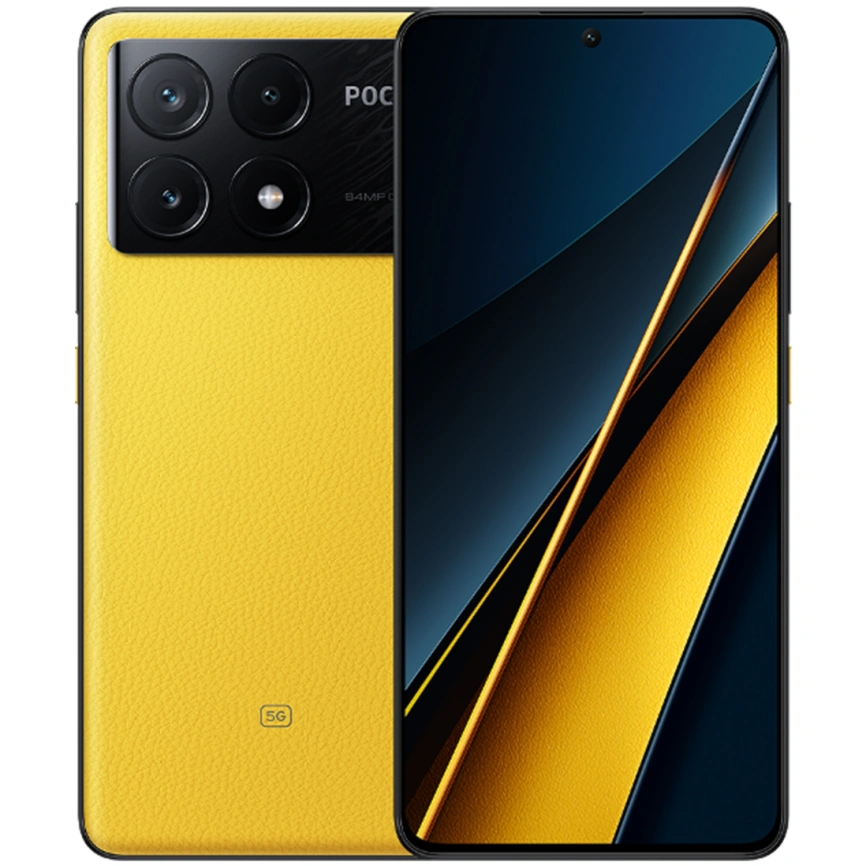 Смартфон Xiaomi Poco X6 Pro 5G 12/512Gb Yellow Global Version фото 1