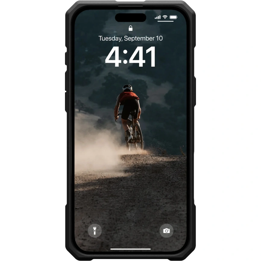 Чехол UAG MagSafe Monarch Pro для iPhone 16 Kevlar Black фото 3