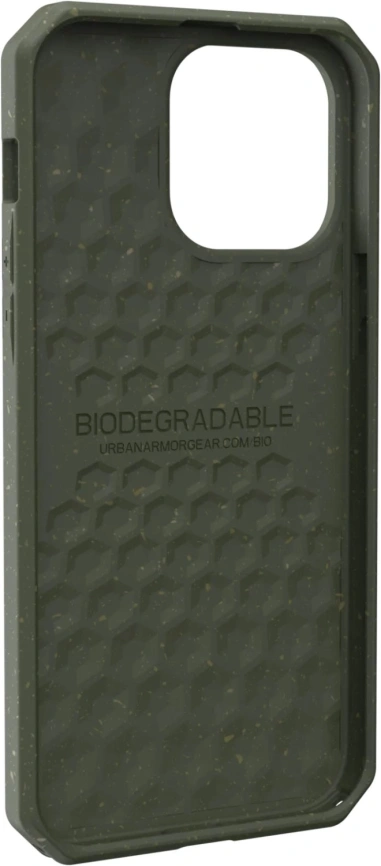 Чехол UAG Biodegradable Outback для iPhone 14 Pro Olive фото 2