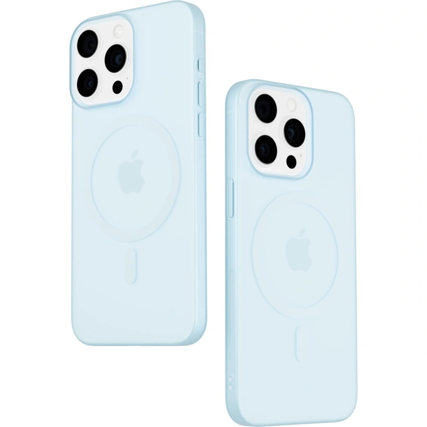 Чехол Gurdini Slim Series with MagSafe для iPhone 16 Pro Blue фото 2