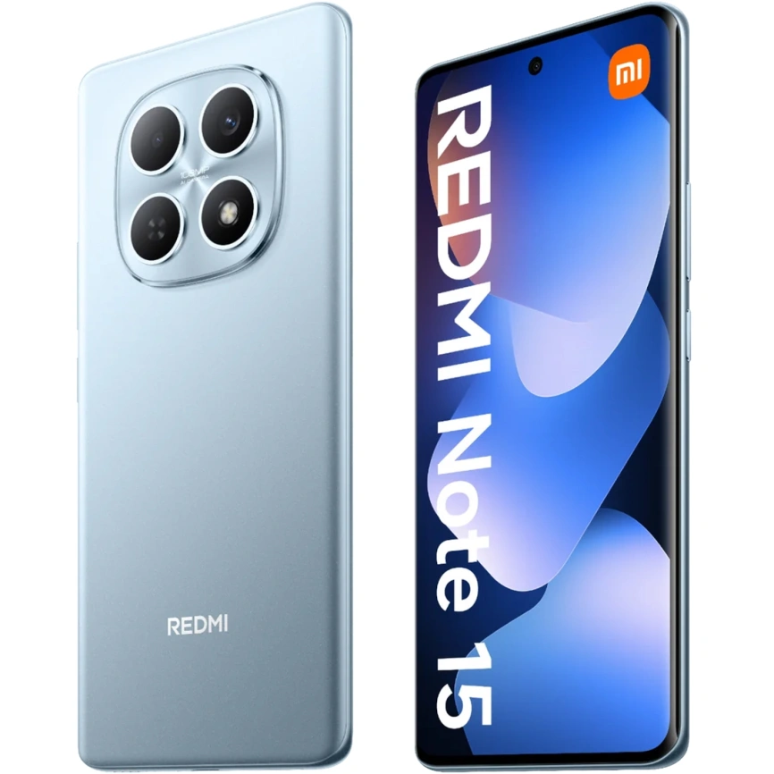 Смартфон Xiaomi Redmi Note 15 4G 6/128Gb Glacier Blue Global Version фото 5