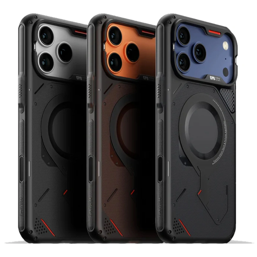 Чехол Aulumu A17 Rugged Outdoor Case with MagSafe для iPhone 17 Pro Max Gray фото 2