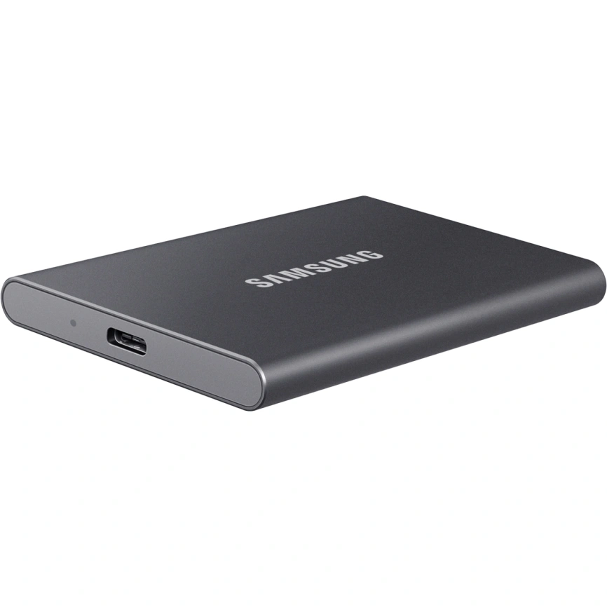 Внешний SSD накопитель Samsung T7 USB 3.2 Type-C 1TB Gray (MU-PC1T0T/WW) фото 1