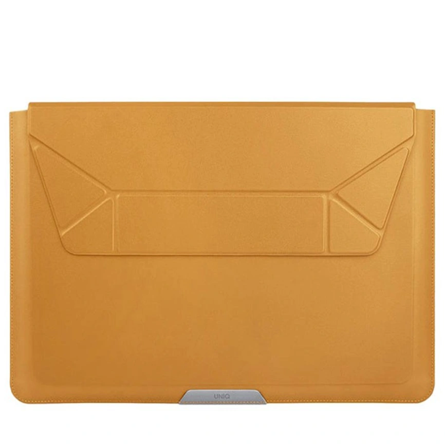 Чехол-подставка Uniq OSLO Laptop Sleeve для ноутбуков 14 Mustard фото 1