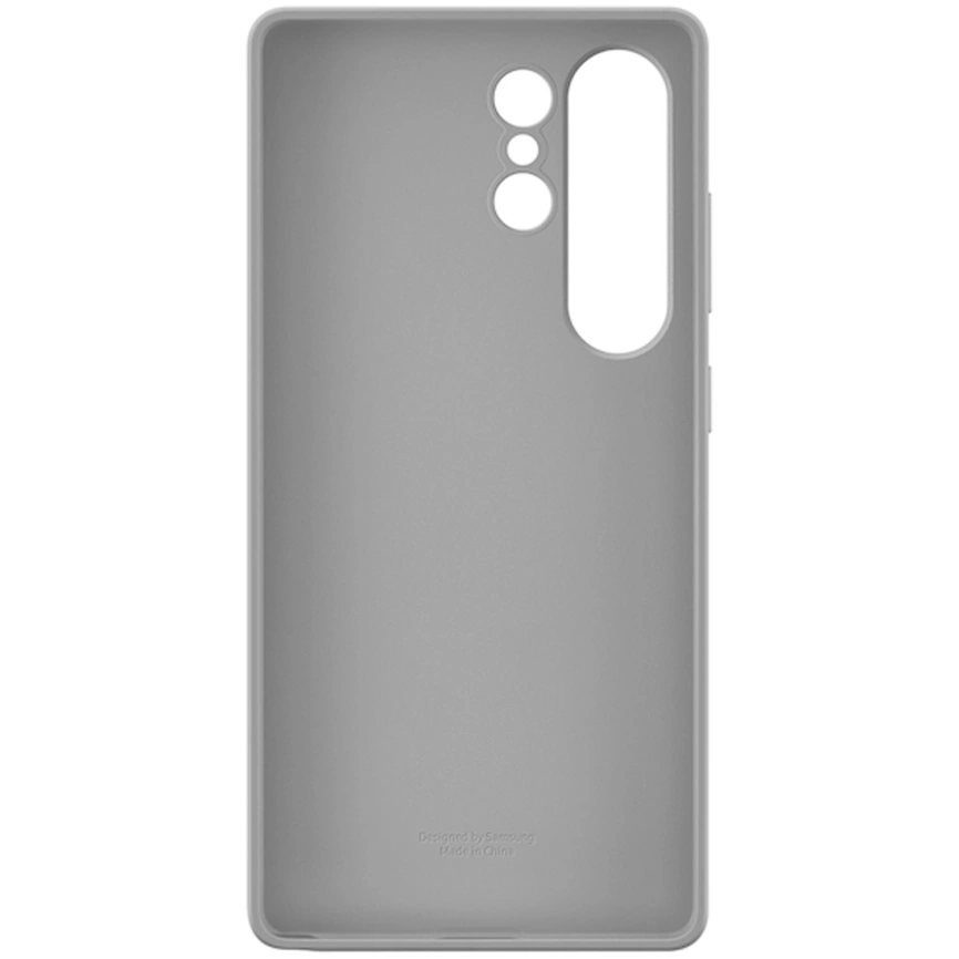 Чехол Samsung Silicone Case для Galaxy S25 Ultra Gray фото 4