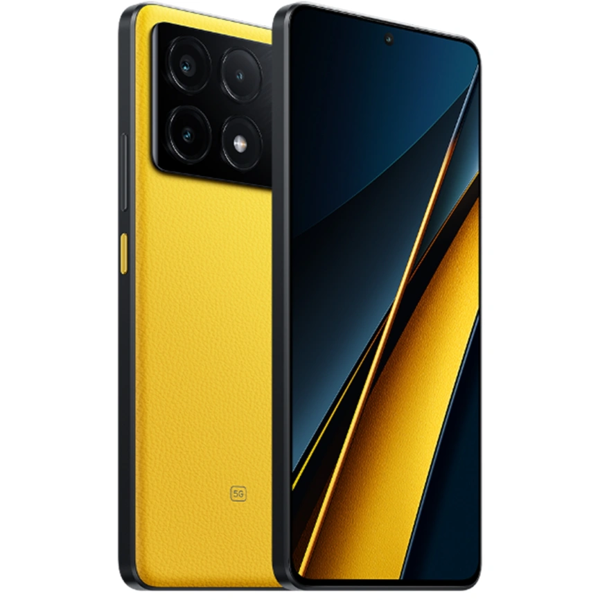Смартфон Xiaomi Poco X6 Pro 5G 8/256Gb Yellow Global Version фото 2