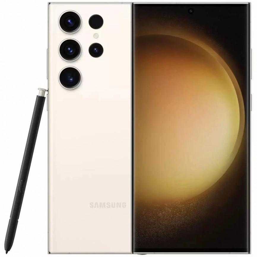 Смартфон Samsung Galaxy S23 Ultra SM-918B/DS 12/256Gb Cream фото 1