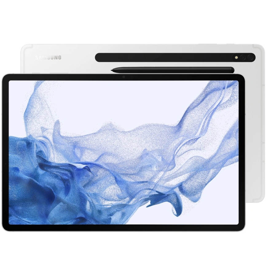 Планшет Samsung Galaxy Tab S8 LTE 256Gb Silver (SM-X706) фото 1