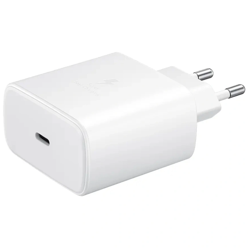 Сетевое зарядное устройство Samsung 45W USB-C EP-TA845 White фото 2