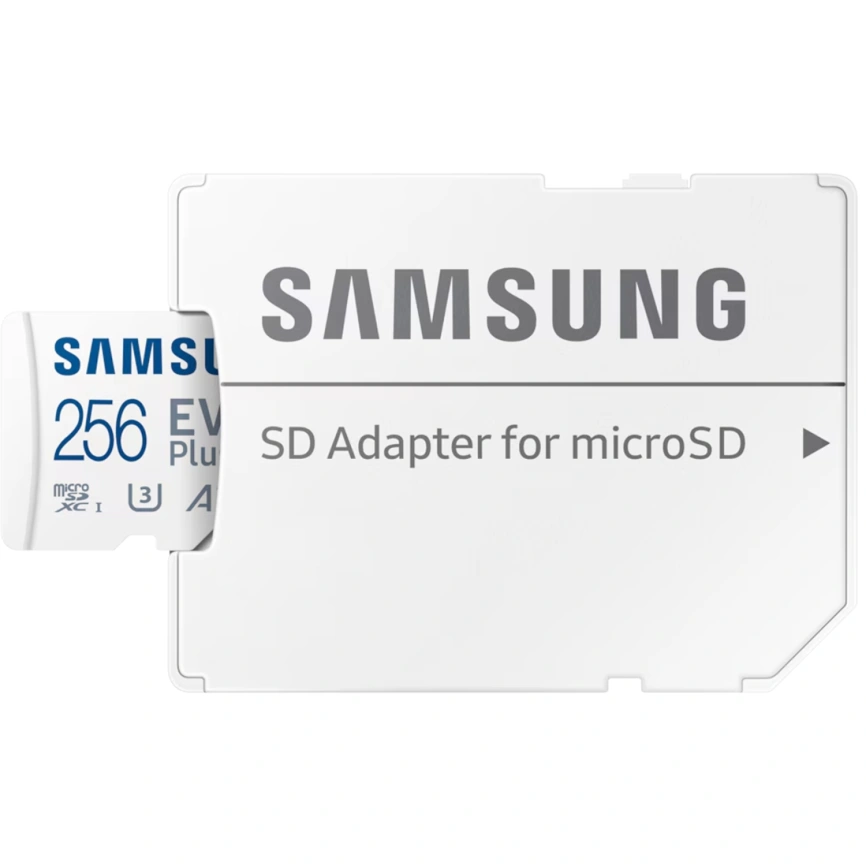 Карта памяти Samsung EVO Plus 256GB MicroSDXC Class 10/UHS-I U3 (MB-MC256SA) фото 2