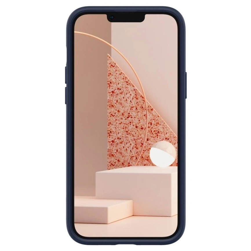 Чехол Spigen Caseology Parallax Mag для iPhone 14 (ACS05075) Midnight Blue фото 4