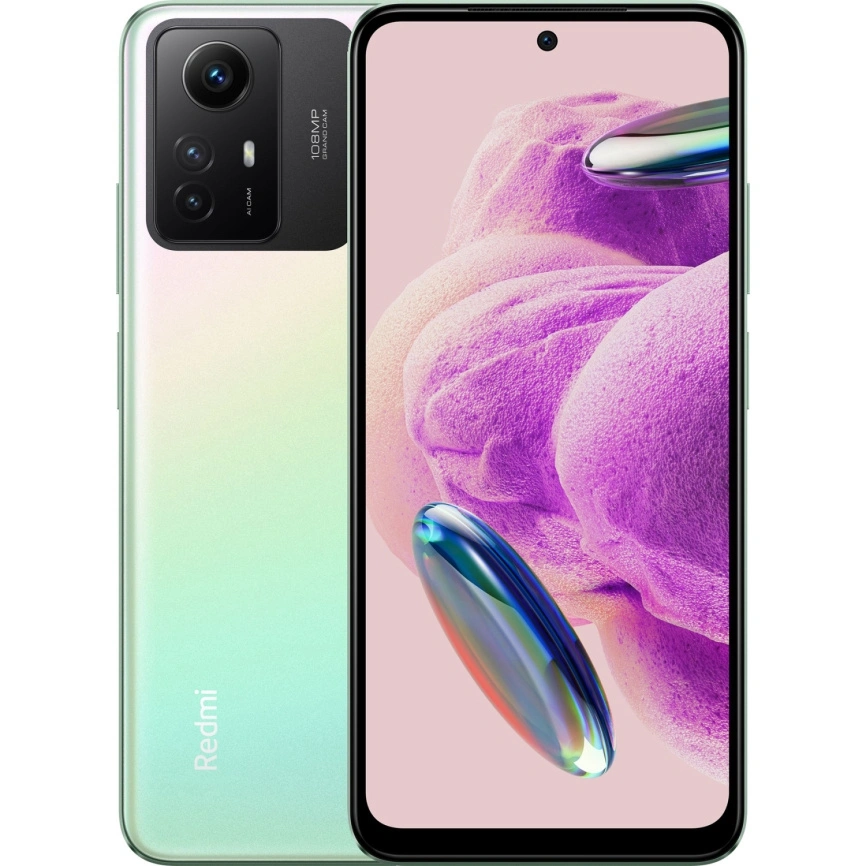 Смартфон XiaoMi Redmi Note 12S 8/256Gb (NFC) Pearl Green EAC фото 1