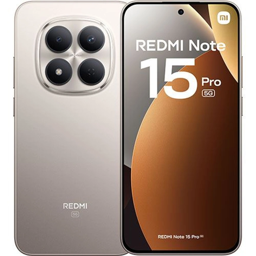 Смартфон Xiaomi Redmi Note 15 Pro 5G 12/256Gb Titanium EAC фото 1