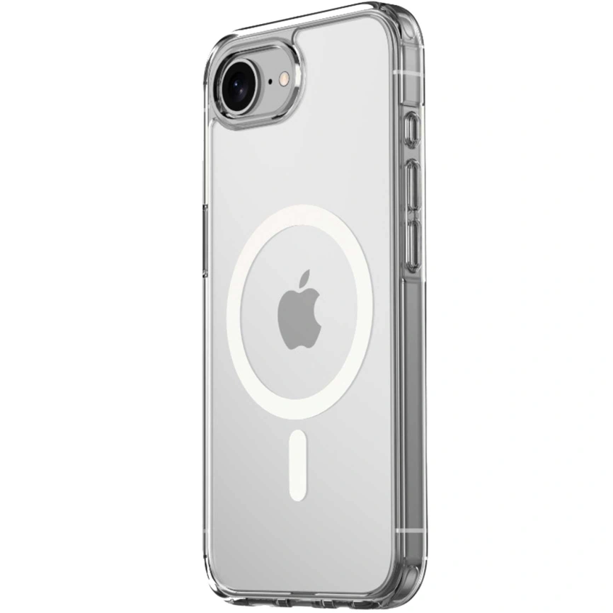 Чехол Gurdini Alba Series Protective with MagSafe для iPhone 16e Clear фото 2
