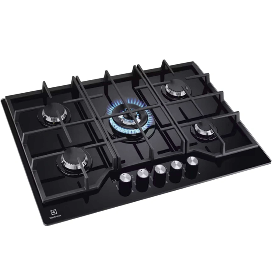 Газовая варочная панель Electrolux KGG75362K Black фото 2