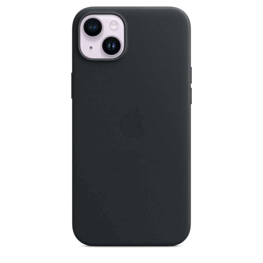 Кожаный чехол Apple для iPhone 14 Plus Midnight фото 4